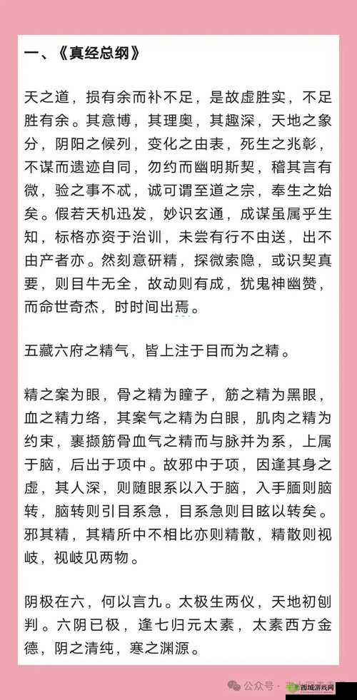 九阴真经四内秘技全揭秘：深度解读秘籍奥秘